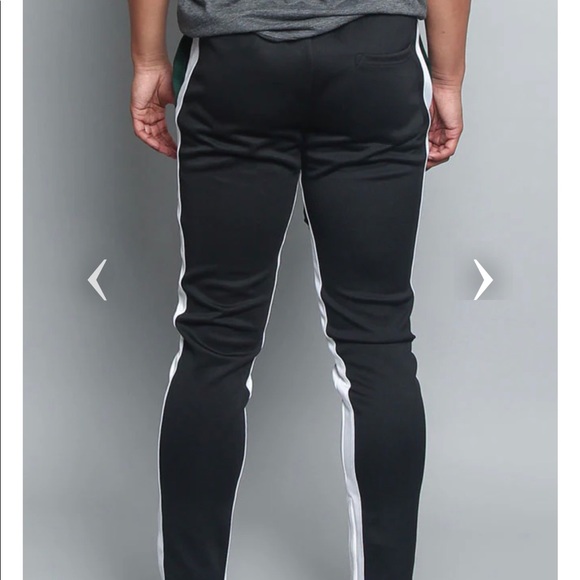 EPTM Men’s Color Block Jogger Slim Drawstring Track Pants Streetwear Trendy S - Picture 3 of 12